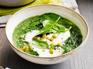 Spinat-Quinoa-Suppe