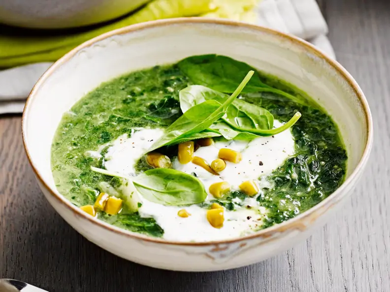 Spinat-Quinoa-Suppe
