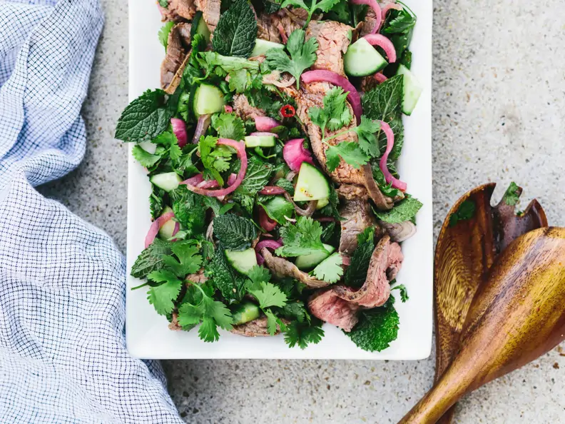 Thai-Rindfleisch-Salat