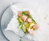 Lachs-Spargel-Päckchen
