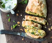 Spitzkohl-Kartoffel-Strudel