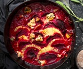 Gratinierte Rote Bete mit Ananas