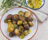 Gebackener Rosenkohl