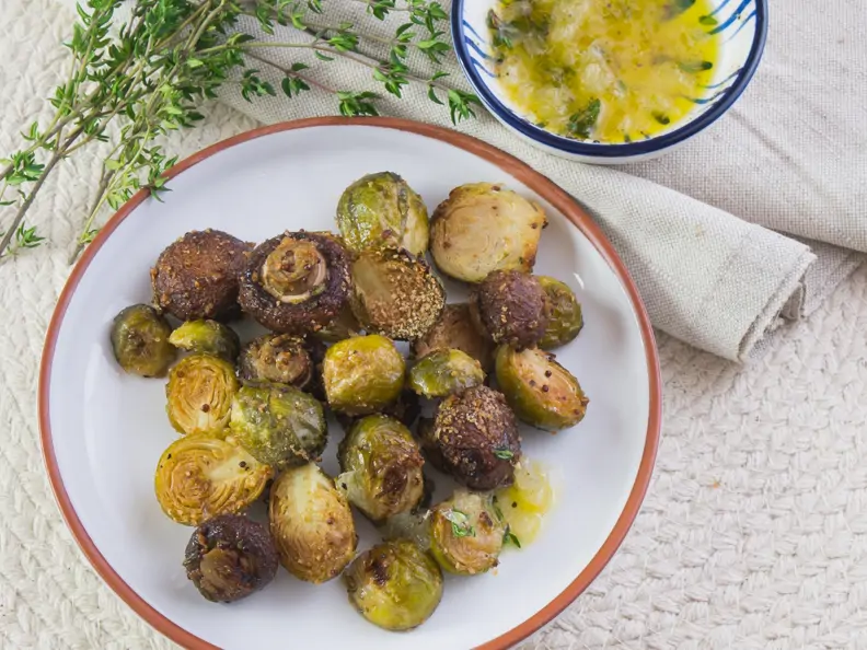 Gebackener Rosenkohl