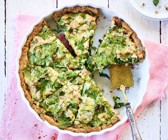 Spinat-Zucchini-Quiche