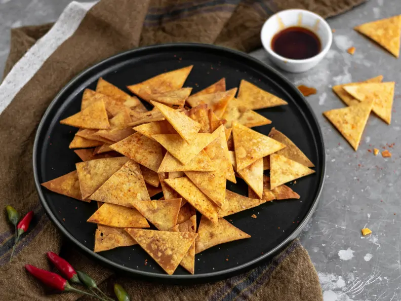 Selbst gemachte Nachos
