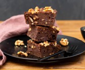 Walnuss-Espresso-Brownies