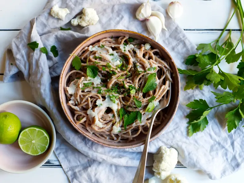Pasta mit Blumenkohl-Sauce
