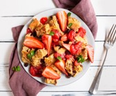 Kaiserschmarrn mit Erdbeersauce