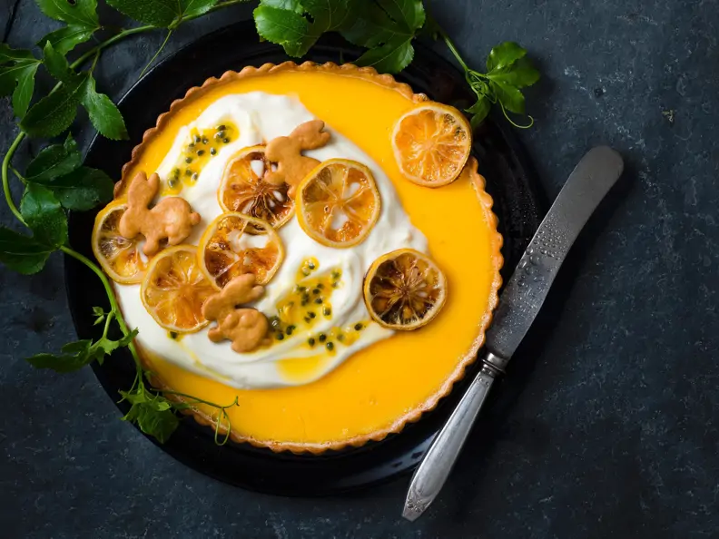 Orangen-Zitronen-Tarte