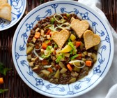 Veganer Linseneintopf