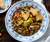 Veganer Linseneintopf