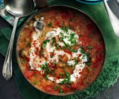 Würzige Linsensuppe