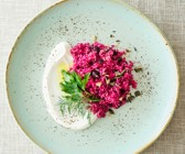 Couscous-Quinoa-Salat mit Roter Bete