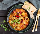 Lamm-Curry mit Pflaumen