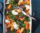 Harissa-Hähnchen-Auflauf