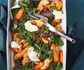 Harissa-Hähnchen-Auflauf