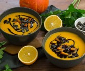 Kürbissuppe mit Hokkaido