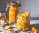 Kimchi mit Ingwer und Chili