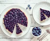 Tarte mit Blaubeeren