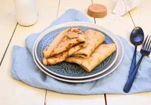 Vollkorn-Pfannkuchen