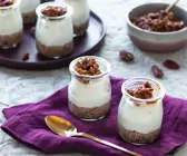 Pecan Pie Cheesecake im Glas