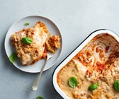 Vegane Lasagne Bolognese mit Hick-Hack-Hurra
