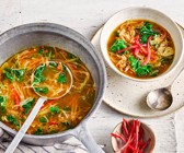 Gemüsesuppe mit Grünkohl
