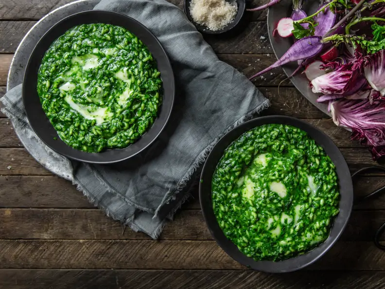 Brennnessel-Risotto