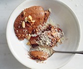 Schokopudding mit Mandel-Drink