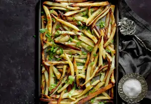 Ofen-Pommes-frites