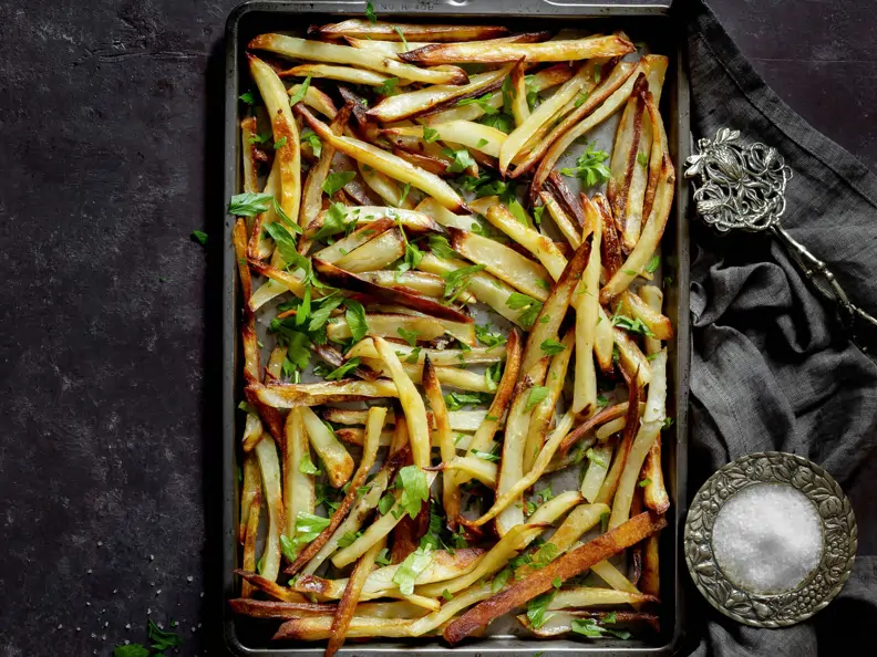 Ofen-Pommes-frites
