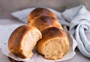 Brioche mit Sauerteig