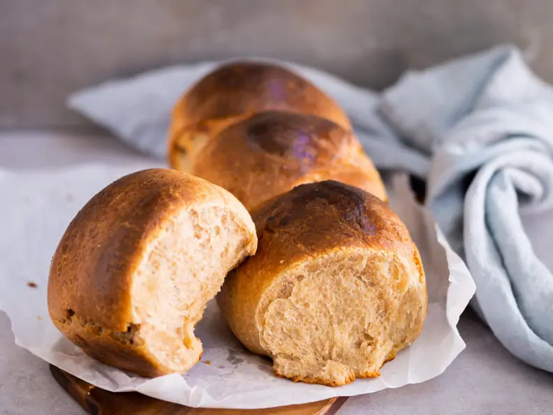 Brioche mit Sauerteig