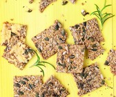 Leinsamen-Cracker