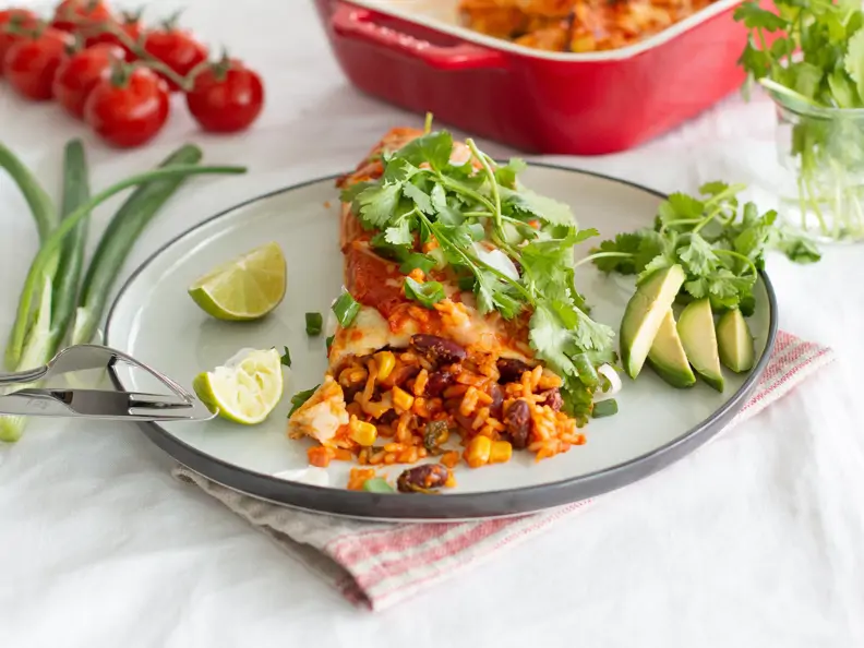 Enchiladas vegetarisch