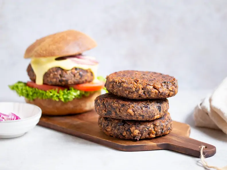 Vegane Burger-Patties