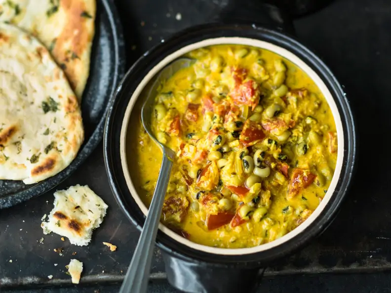 Augenbohnen-Kokos-Curry