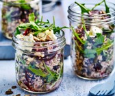 Linsensalat mit Feta und Roter Bete