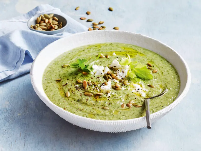 Brokkoli-Zucchini-Suppe
