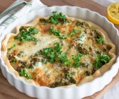 Grünkohl-Quiche