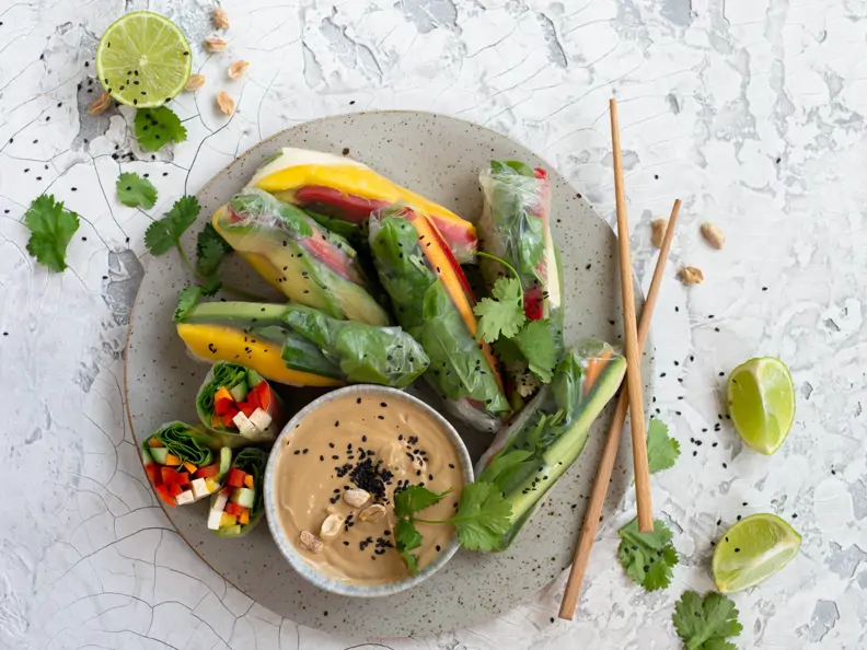 Sommerrollen vegan