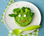 Cremiges Erbsenpüree