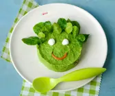 Cremiges Erbsenpüree