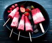Frozen Yogurt Popsicles