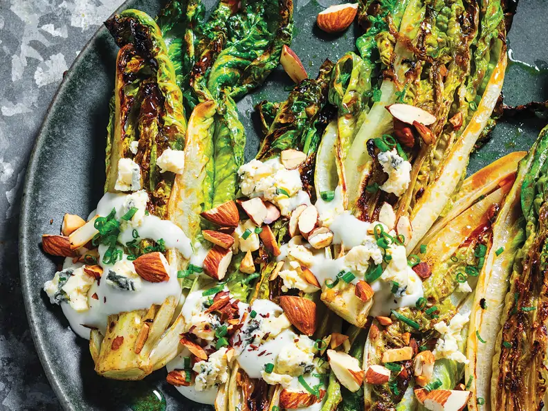 Gegrillte Salatherzen