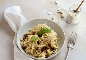 Vegane Carbonara