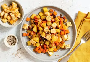 Kartoffel-Tofu-Pfanne
