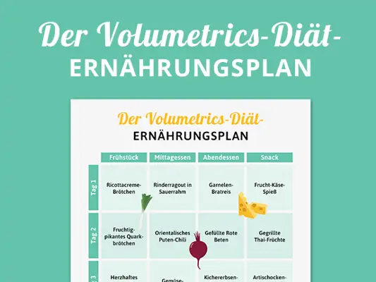 Ernährungsplan Volumetrics-Diät