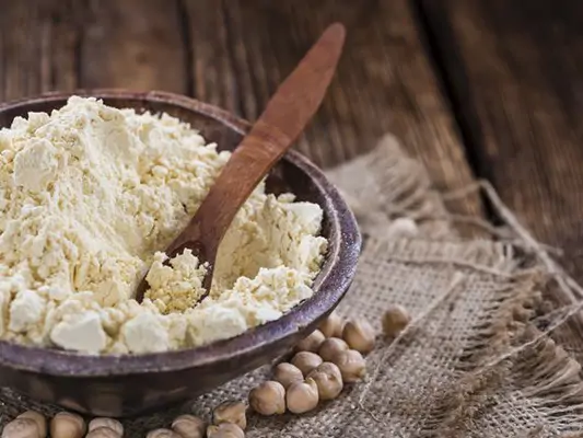 Glutenfreies Mehl: Kichererbsenmehl